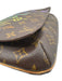 Louis Vuitton Brown & Multi Coated Canvas Magnetic Closure Crossbody Strap Bag Brown & Multi / S