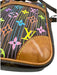Louis Vuitton Brown & Multi Coated Canvas Zip Top Crossbody Strap Bag Brown & Multi / S