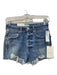 Citizens of Humanity Size 24 Light Wash Cotton Distressed Button Fly Shorts Light Wash / 24