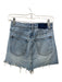 Ksubi Size XS Light Wash Cotton Blend Distressed Crossover Button Closure Skirt Light Wash / XS