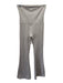 Wellbeing + Beingwell Size XS Grey Synthetic Elastic Waist Athletic Flare Pants Grey / XS
