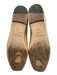 Jimmy Choo Shoe Size 36.5 Gold Leather Bow Square Round Toe Flats Gold / 36.5