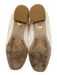 Stuart Weitzman Shoe Size 6.5 Off White Leather Bow Square Round Toe Flats Off White / 6.5