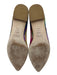 Stuart Weitzman Shoe Size 6.5 Blue, Orange, Green Leather & Textile Plaid Flats Blue, Orange, Green / 6.5