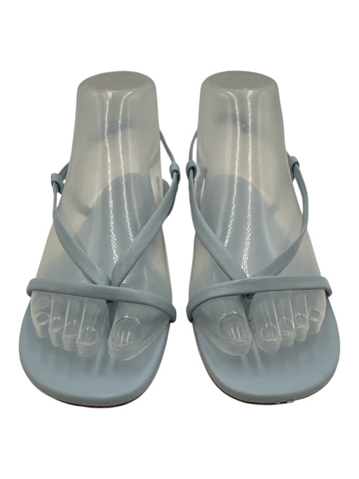 Rag & Bone Shoe Size 36.5 Light Blue Leather Strappy Thong Sling back Sandals Light Blue / 36.5