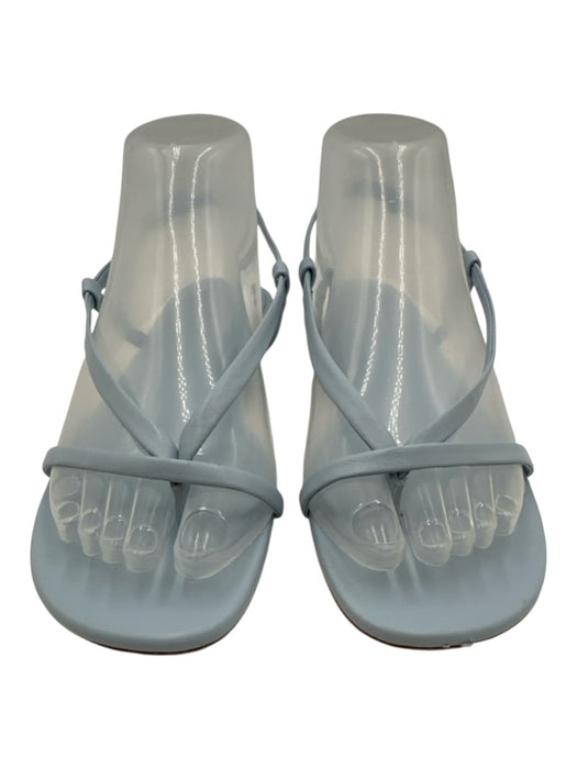 Rag & Bone Shoe Size 36.5 Light Blue Leather Strappy Thong Sling back Sandals Light Blue / 36.5