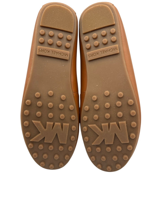 Michael Michael Kors Shoe Size 7.5 Tan Brown Leather Upper Bow detail Loafers Tan Brown / 7.5