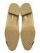 Stuart Weitzman Shoe Size 6.5 Yellow Beige & Black textile upper Woven Bow Flats Yellow Beige & Black / 6.5
