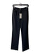 Gucci Size 40 Black Wool 2 Buttons Straight Leg Front Pocket Collared Pants Set Black / 40