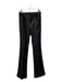 Gucci Size 40 Black Wool Zip Fly Straight Leg Button Closure Belt Loops Pants Black / 40