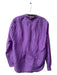 Gucci Size 42 Light Purple Cotton Blend Button Up Long Sleeve Semi Sheer Top Light Purple / 42