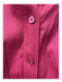 Gucci Size 40 Cranberry Cotton Blend Button Down Long Sleeve Collared Fitted Top Cranberry / 40