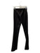 Gucci Size 40 Chocolate Lana Wool High Rise Straight Leg Front Pocket Pants Chocolate / 40