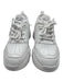 Versace Jeans Couture Shoe Size 6 White Synthetic Upper Perforated Sneakers White / 6