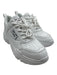 Versace Jeans Couture Shoe Size 6 White Synthetic Upper Perforated Sneakers White / 6