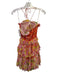 Rococo Sand Size Small Orange, Pink, Yellow, White Viscose Blend Floral Dress Orange, Pink, Yellow, White / Small