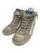 Golden Goose Shoe Size 38 White & Gray Leather Upper Lace Up Star Sneakers White & Gray / 38