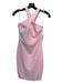 Likely Size 2 Pale Pink Polyester Blend Criss Cross Sleeveless Sheath Midi Dress Pale Pink / 2