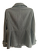 Zadig & Voltaire Size S Black Cotton Double Button Collar Pockets Peacoat Coat Black / S
