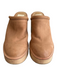 Dolce Vita Shoe Size 7.5 Tan Suede Mule Open Back Wooden Base Shoes Tan / 7.5