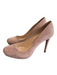 Prada Shoe Size 38.5 Blush Suede Stiletto Round Toe Platform Pump Shoes Blush / 38.5