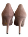 Prada Shoe Size 38.5 Blush Suede Stiletto Round Toe Platform Pump Shoes Blush / 38.5