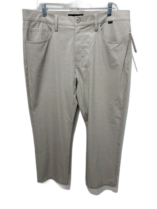 Travis Mathew NWT Size 36 Tan Synthetic Solid Khaki Athleisure Men's Pants Tan / 36
