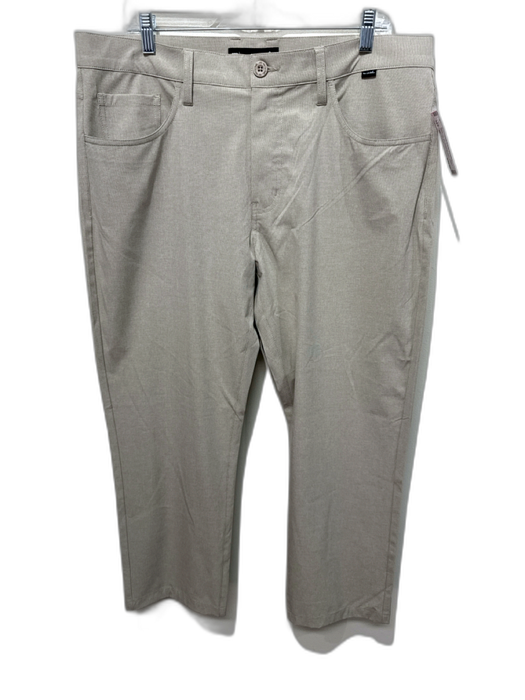 Travis Mathew NWT Size 36 Tan Synthetic Solid Khaki Athleisure Men's Pants Tan / 36