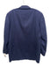 Canali Size 34 Navy & Black Wool Stripe Blazer 2 Button Men's Jacket Navy & Black / 34