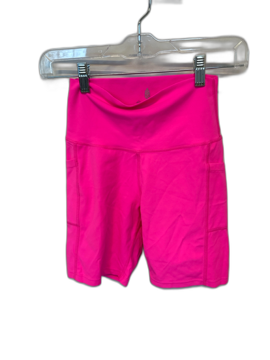 FP Movement Size M Hot pink Polyester Blend Biker Athletic Shorts Hot pink / M