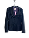 Nanette Lepore Size 2 Black Viscose Blend Blazer Bow Detail Button Down Jacket Black / 2