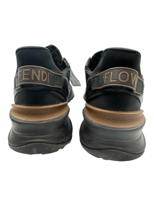 Fendi Shoe Size 11 Black Synthetic logo Sneaker Men's Shoes Black / 11