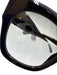Jimmy Choo Black Acetate Gradient Lens Glitter Detail Sunglasses Black