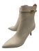 Valentino Garavani Shoe Size 39 Cream White Leather Upper Pointed Toe Boots Cream White / 39