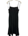 Karen Millen Size 2 Black Viscose Blend Spaghetti Strap Detachable Dress Black / 2