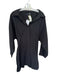 COS Size 12 Black Polyester Blend Long Sleeve Collar Button Down Dress Black / 12