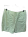 Tibi Size 4 Mint Cotton High Waist Bubble Hem Shorts Mint / 4