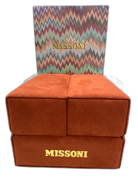 Missoni Rose Gold & Green Stainless steel 2 Hand Movement Logo Sapphire Watches Rose Gold & Green