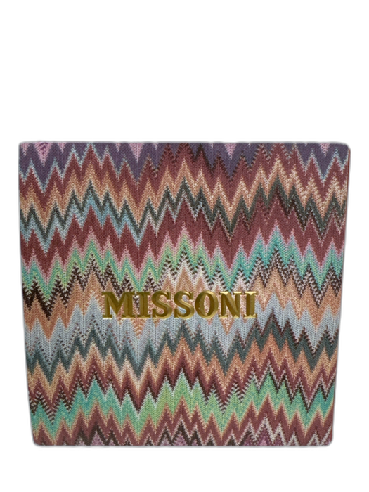 Missoni Rose Gold & Green Stainless steel 2 Hand Movement Logo Sapphire Watches Rose Gold & Green