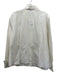 Lafayette 148 Size 16 White Polyester Long Sleeve Hidden Buttons Button Down Top White / 16