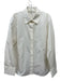 Lafayette 148 Size 16 White Polyester Long Sleeve Hidden Buttons Button Down Top White / 16