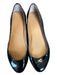 J. Crew Shoe Size 8 Black & Gold Patent Leather round toe Flats Black & Gold / 8