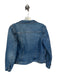 Madewell Size L Denim Cotton Dark Wash Button Front Collared Pocket Jacket Denim / L