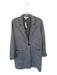 Philosophy Size S Black & Brown Polyester Houndstooth Front Pocket Collared Coat Black & Brown / S