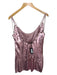 Ramy Brook Size 8 Purple Sequin Spaghetti Strap Low Back Dress Purple / 8