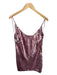 Ramy Brook Size 8 Purple Sequin Spaghetti Strap Low Back Dress Purple / 8