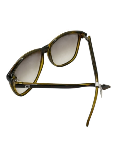 Gucci Brown Acetate Gradient Lens Tortoise Shell Square Sunglasses Brown