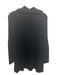 Saks Fifth Ave Size XS Black Cashmere Ribbed Knit Split Hem Turtle Neck Sweater Black / XS