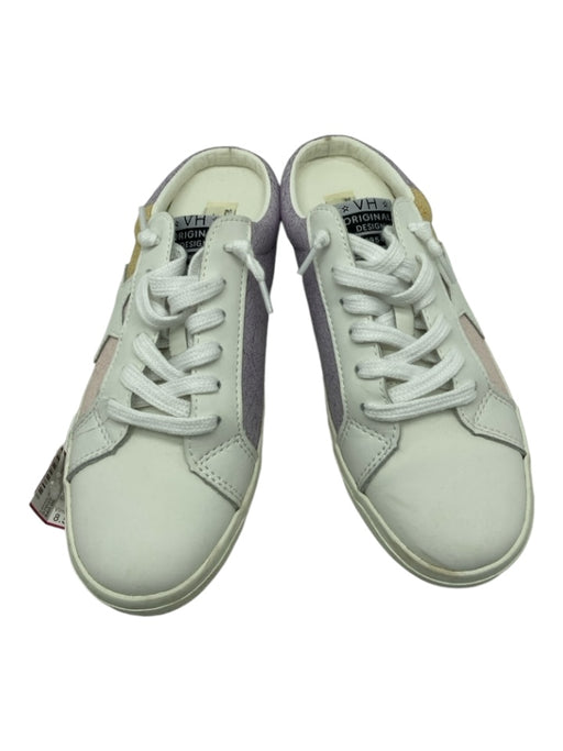 Vintage Havana Shoe Size 8.5 White, Purple & Yellow Leather Lace Up Sneakers White, Purple & Yellow / 8.5