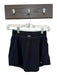 Alo Size XS Black & White Polyester Blend Waist Band Mini Athletic Skort Black & White / XS
